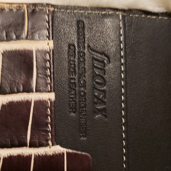 Filofax Compact Personal Deluxe Leather Organizer / Planner - Picture 9 of 12